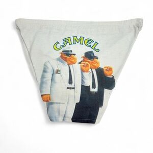 Vintage 80s Camel Cigarettes Promotional Men's Shorts - White